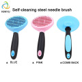 Self quick clean dog cat deshedding hair comb tool Cleaning grooming pet hair remover brush